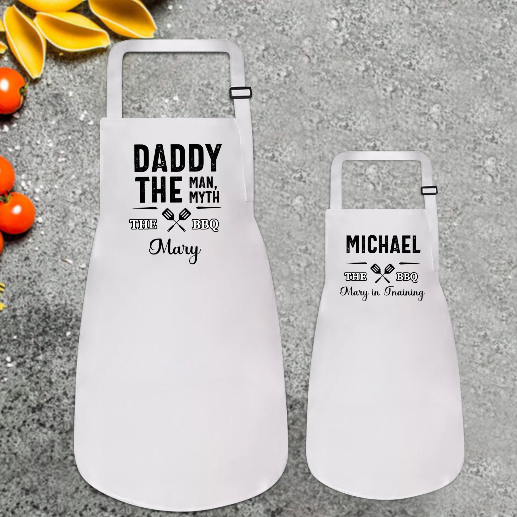 Personalised Multifunctional Waterproof Matching Family Apron | Apron31