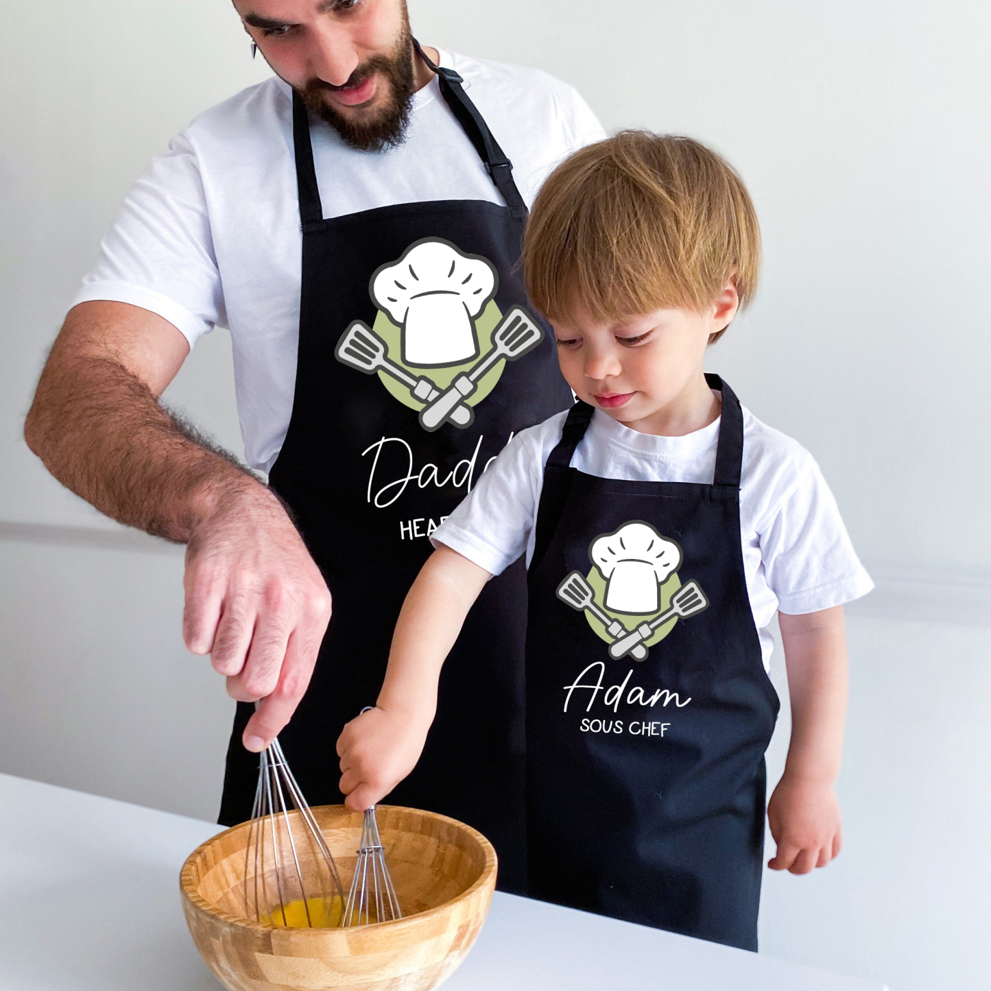 Personalised Multifunctional Waterproof Matching Family Apron | Apron45