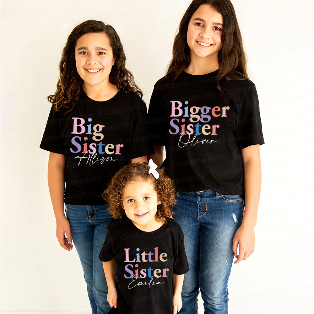 Personalized Matching Sibling Shirts | CWSibling01