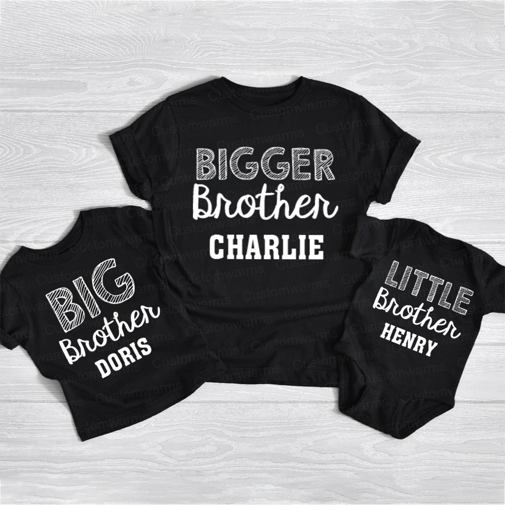 Personalized Matching Sibling Shirts | CWSibling02