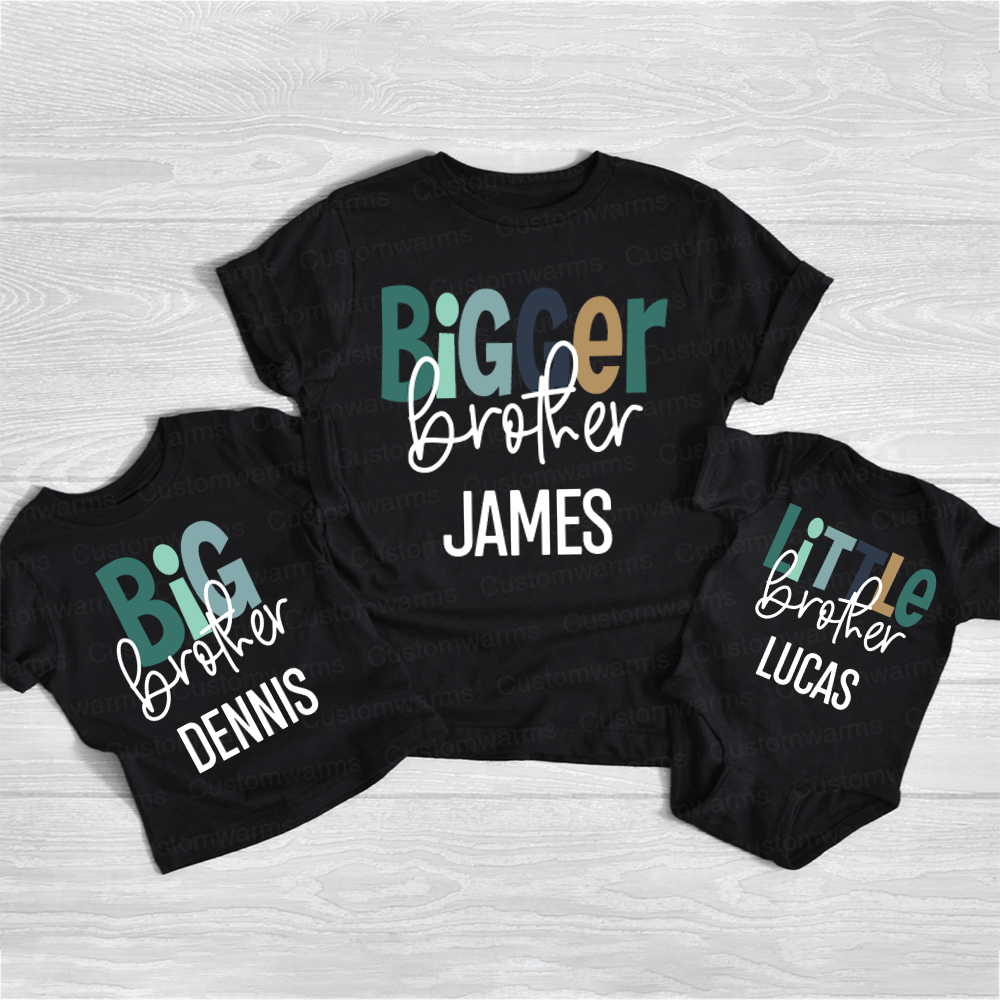Personalized Matching Sibling Shirts | CWSibling04