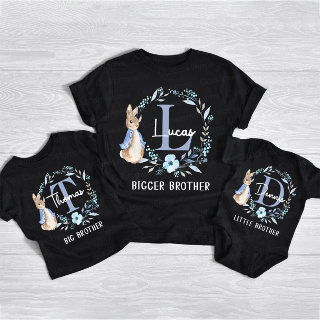Personalized Matching Sibling Shirts | CWSibling05