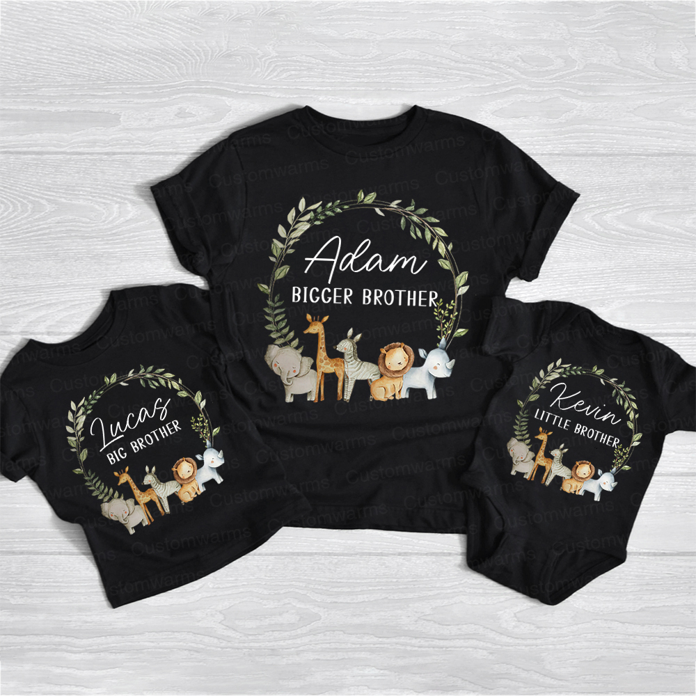 Personalized Matching Sibling Shirts | CWSibling06