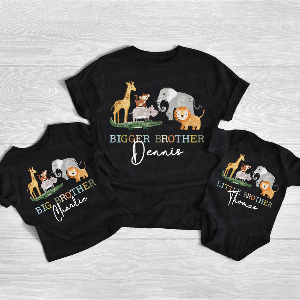 Personalized Matching Sibling Shirts | CWSibling12
