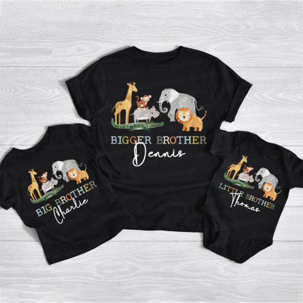 Personalized Matching Sibling Shirts | CWSibling12