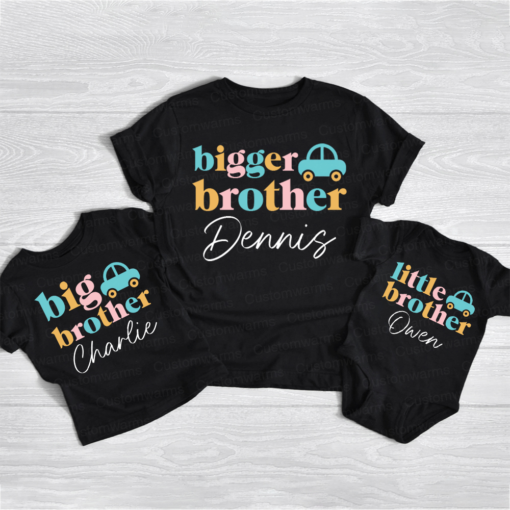 Personalized Matching Sibling Shirts | CWSibling14