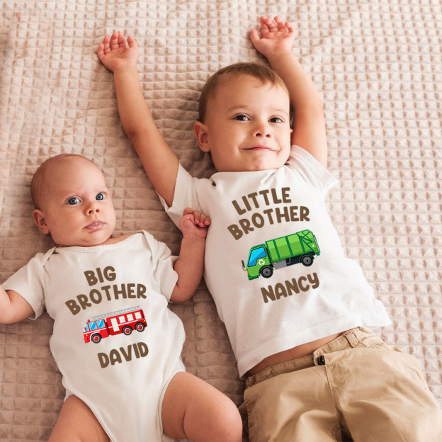 Personalized Matching Sibling Shirts | CWSibling17
