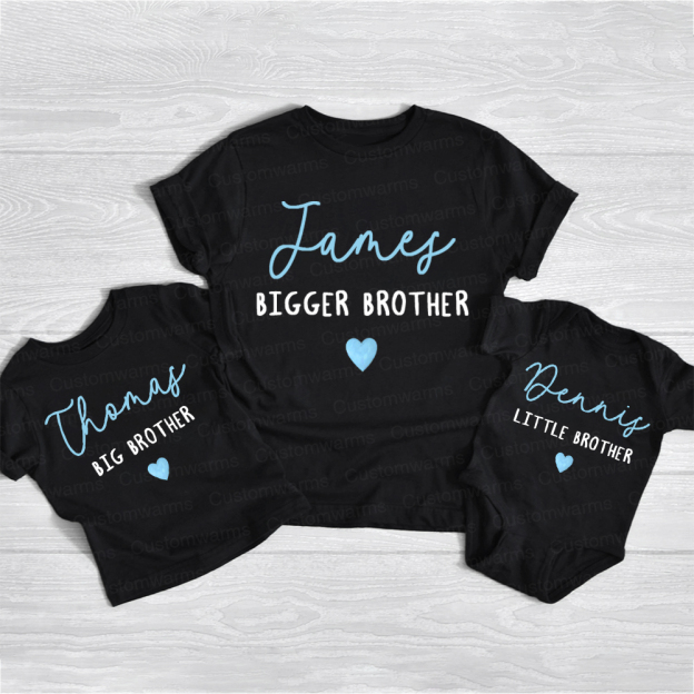 Personalized Matching Sibling Shirts | CWSibling18