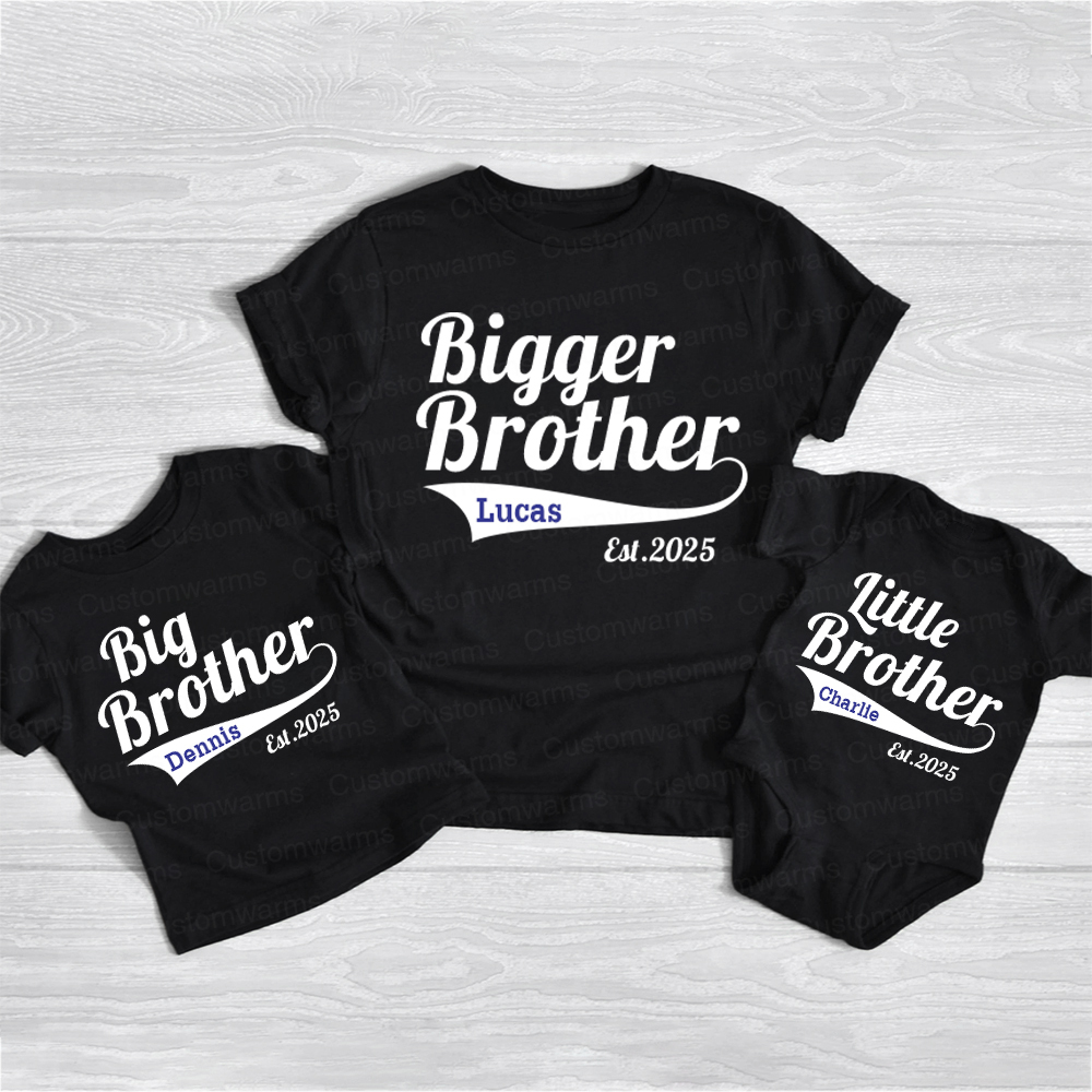 Personalized Matching Sibling Shirts | CWSibling23