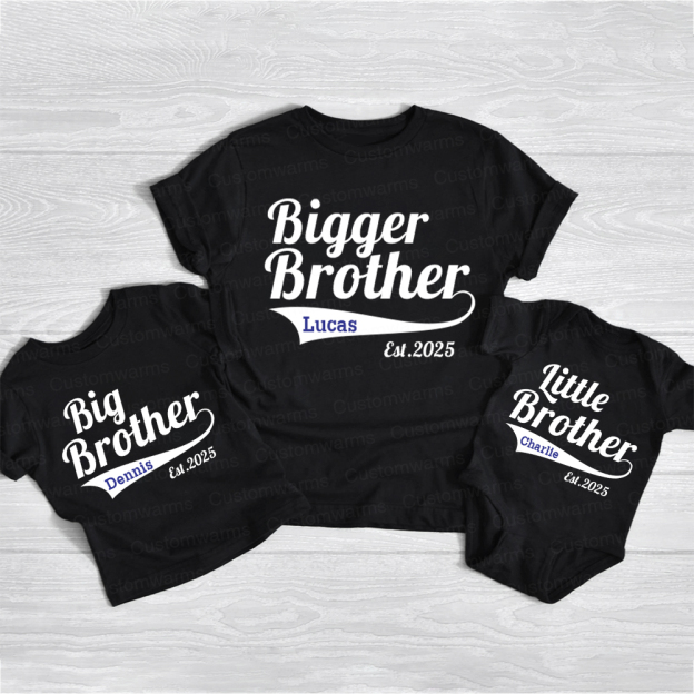Personalized Matching Sibling Shirts | CWSibling23