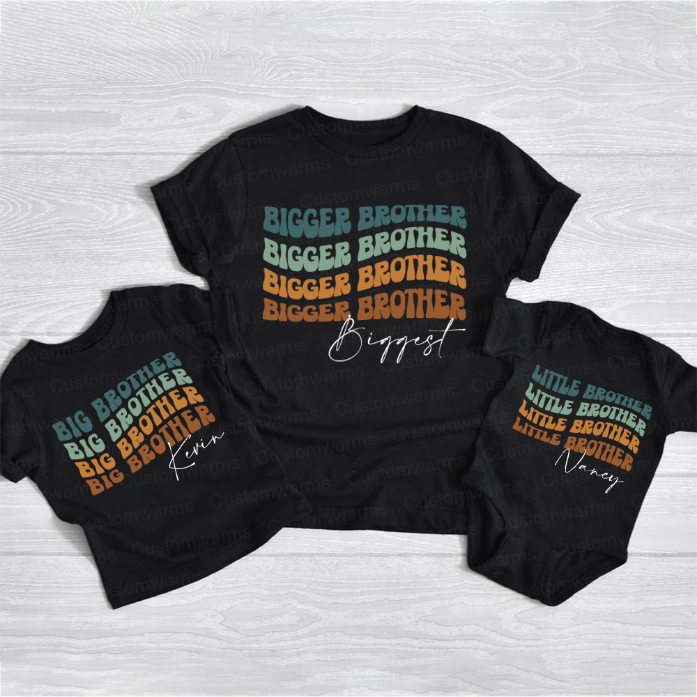 Personalized Matching Sibling Shirts | CWSibling24