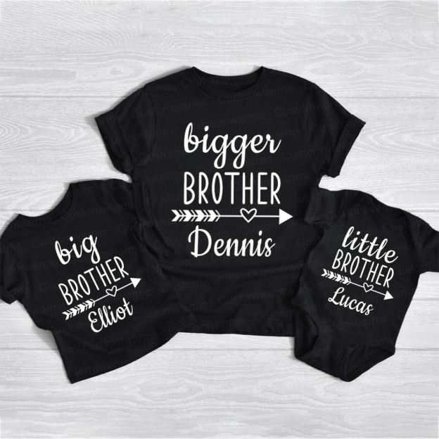Personalized Matching Sibling Shirts | CWSibling25