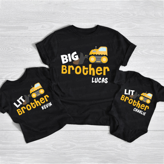 Personalized Matching Sibling Shirts | CWSibling26