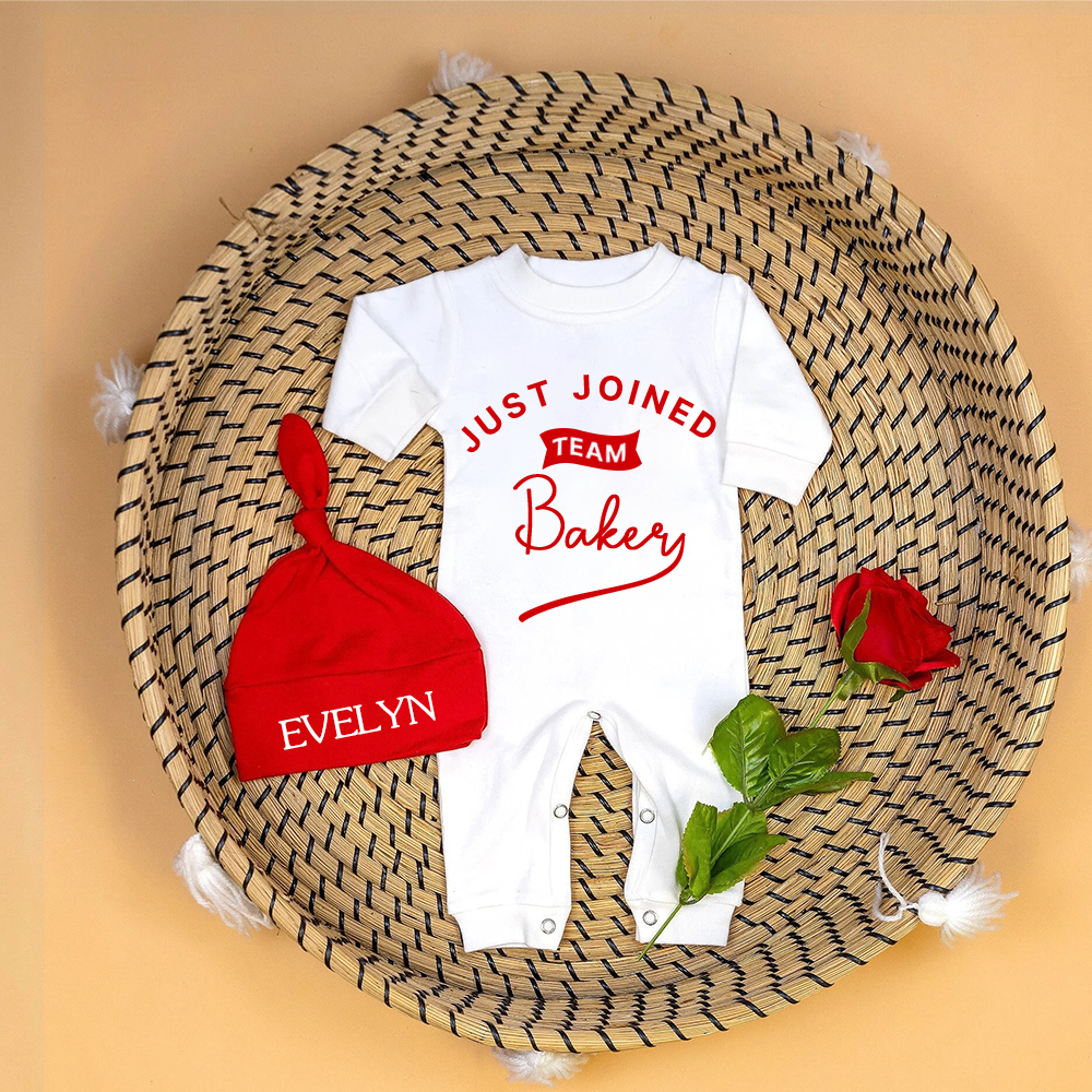 Personalized Baby Coming Home Romper Onesie Set | CWBaby257