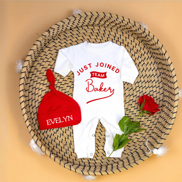 Personalized Baby Coming Home Romper Onesie Set | CWBaby257