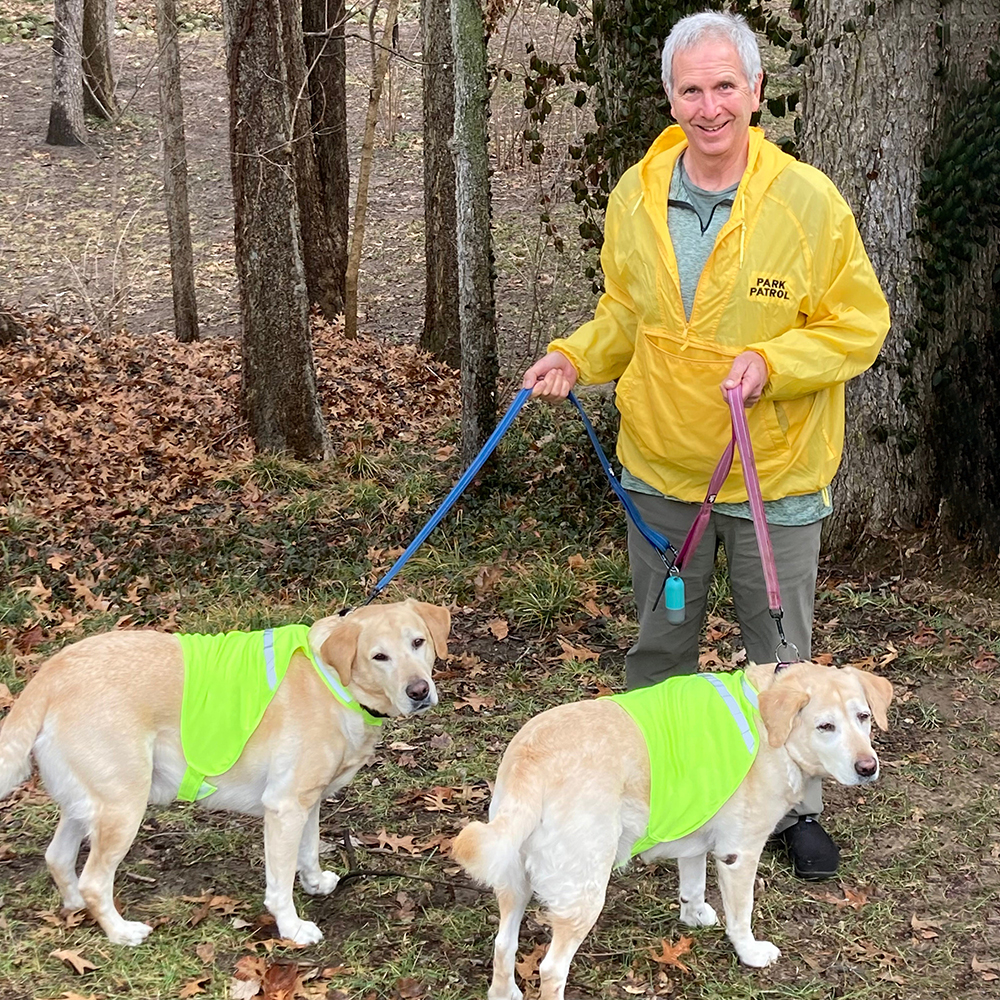 Personalized Pet Reflective Safety Bandana & Vest Set | BKPet163