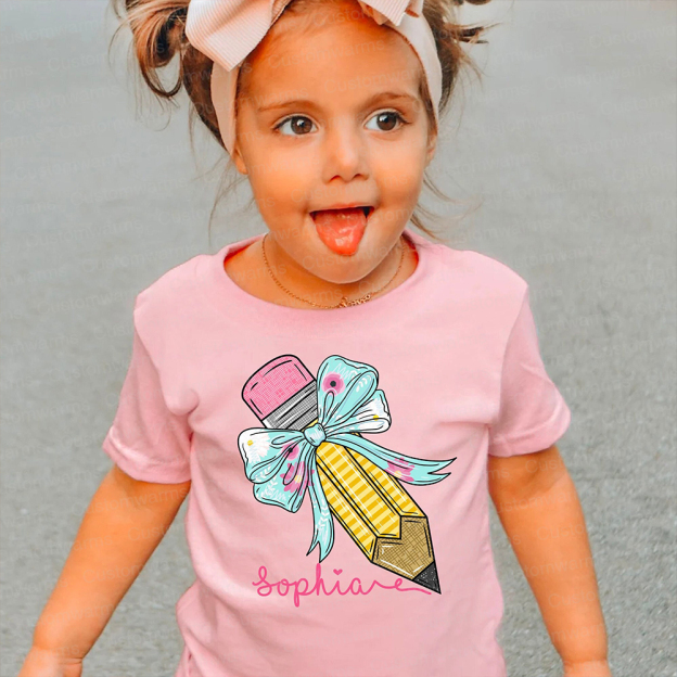 Personalized First Day Of Back To School Shirt | CWSchool15