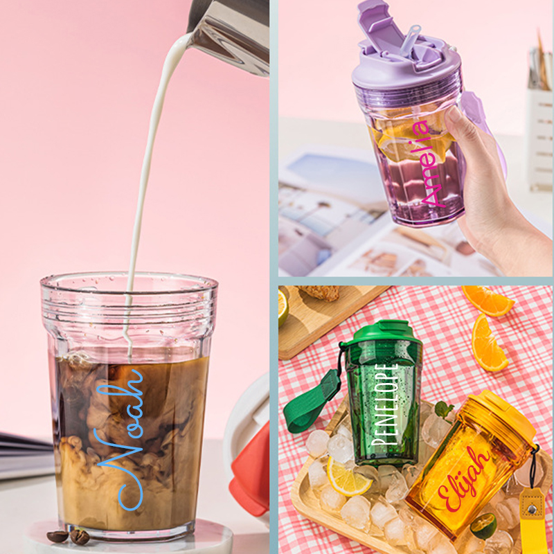 Personalised BPA Free 13.5oz Tritan Shake Bottle | Youbottle17