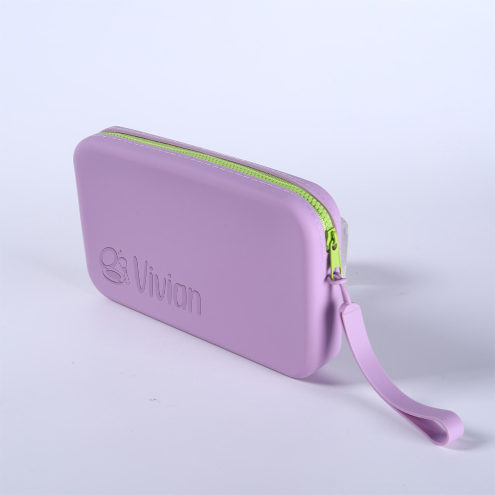 Personalized Engraved Silicone Makeup Bag | CWPack296