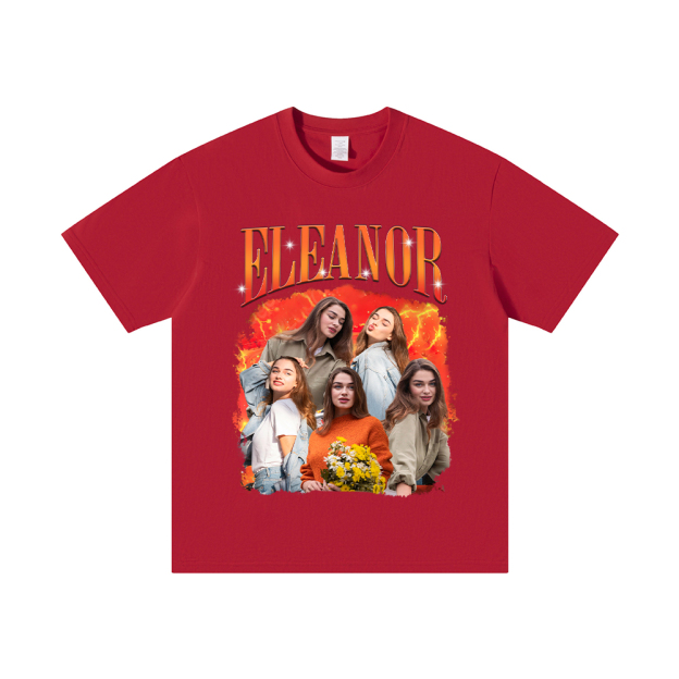 Personalized Original Comfort Cotton Portrait Photo T-Shir | MCGift04