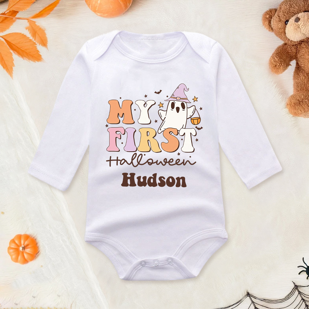 Personalized Baby Lovely First Halloween Outfit | CWHalloween25