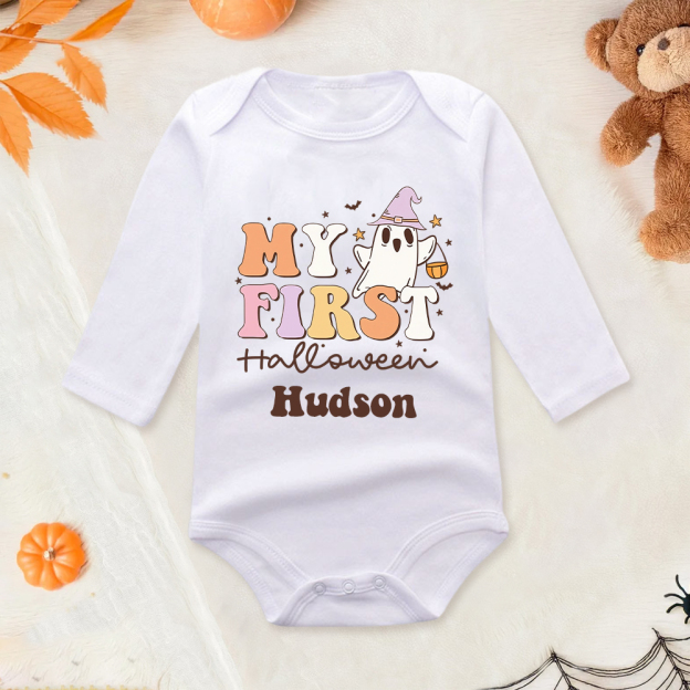 Personalized Baby Lovely First Halloween Outfit | CWHalloween25