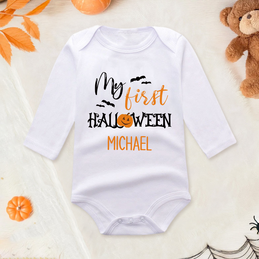 Personalized Baby Lovely First Halloween Outfit | CWHalloween26