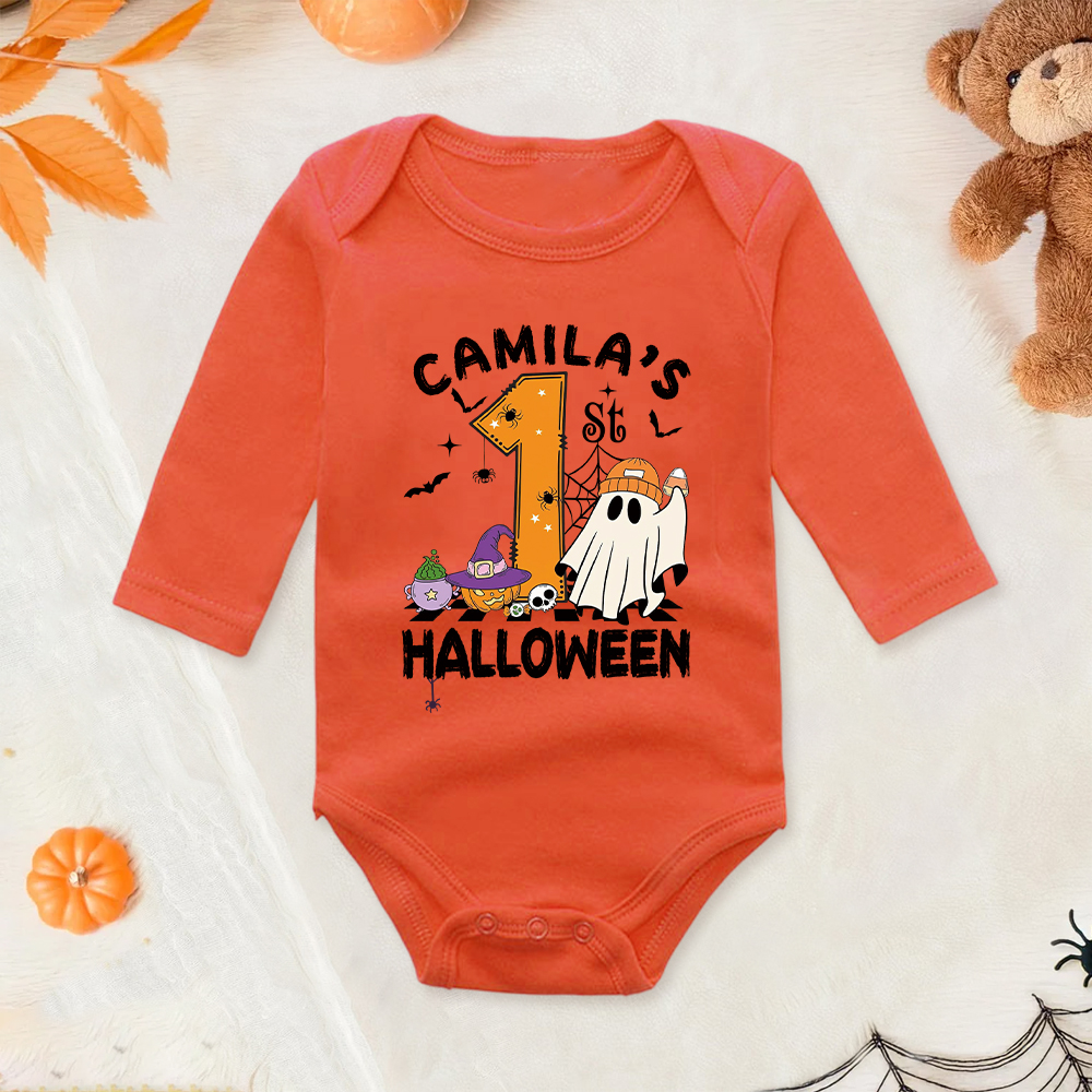 Personalized Baby Lovely First Halloween Outfit | CWHalloween27