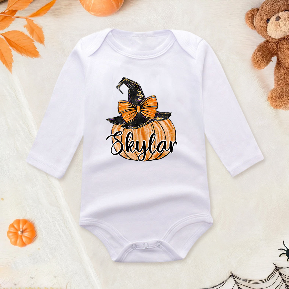 Personalized Baby Lovely First Halloween Outfit | CWHalloween39