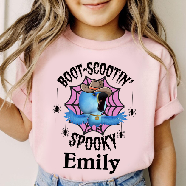 Personalized Larva's Halloween Funny Kid Shirt | Larva09