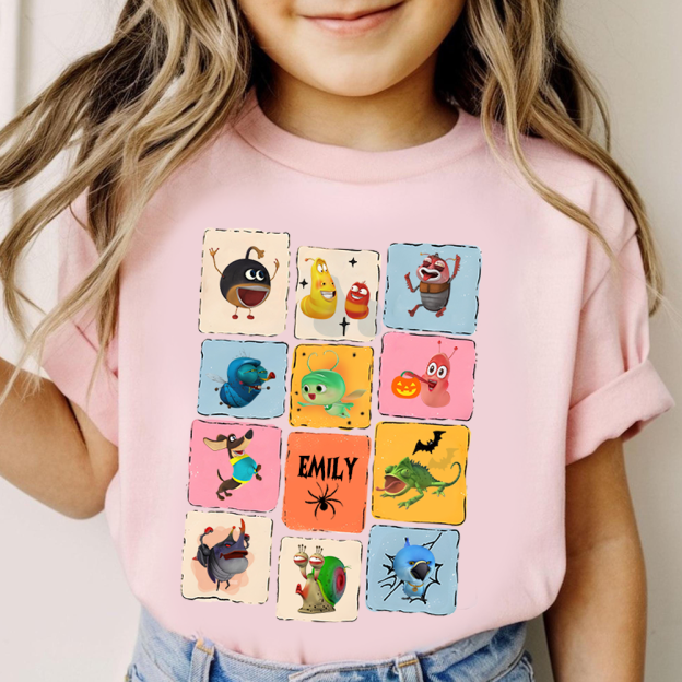 Personalized Larva's Halloween Funny Kid Shirt | Larva20