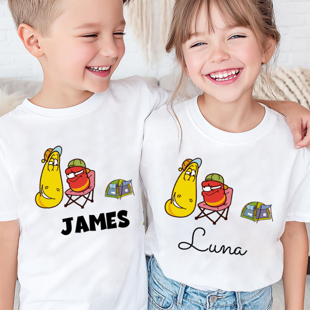 Personalized Larva's Funny Kid Shirt | Larva29