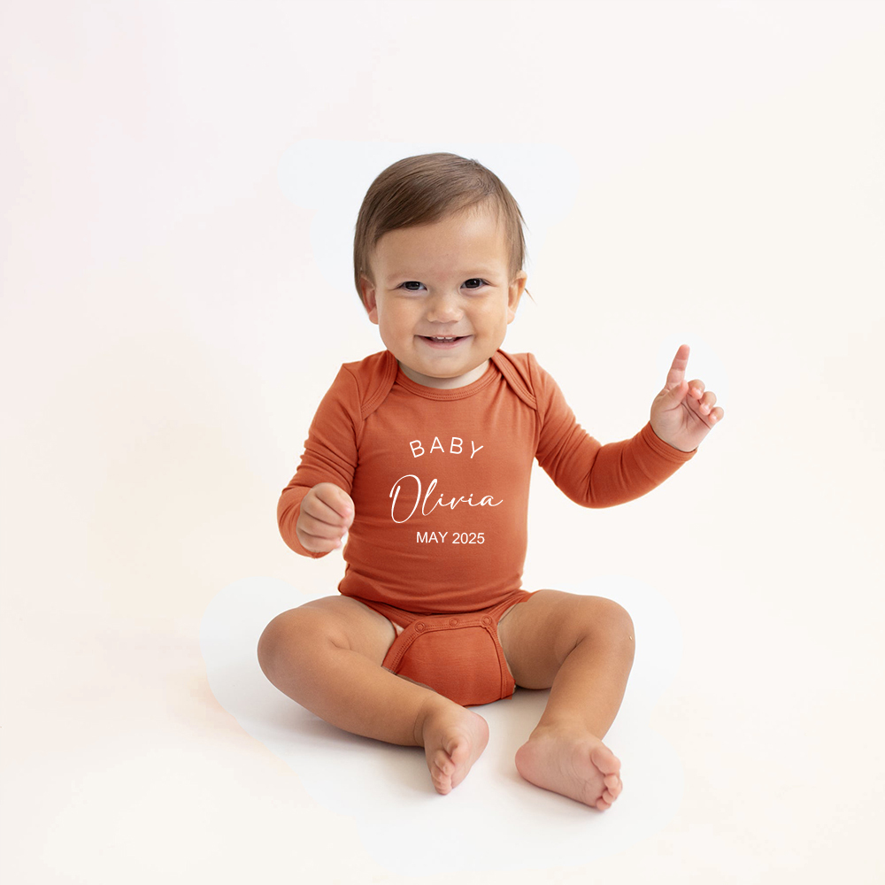 Personalized Personalized Baby Coming Home Romper | CWBaby318