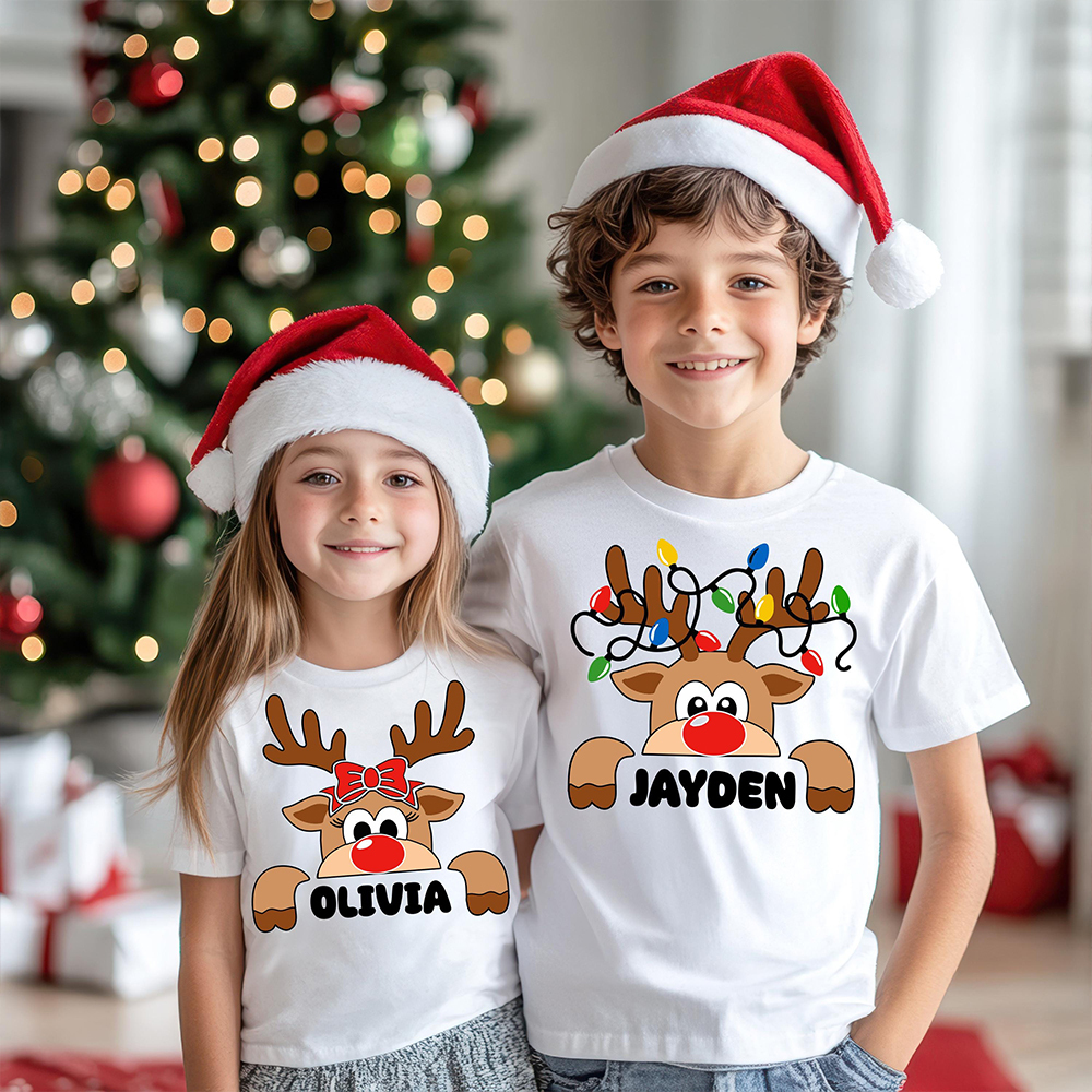 Personalized Christmas Matching Family Shirt | CWFamily120