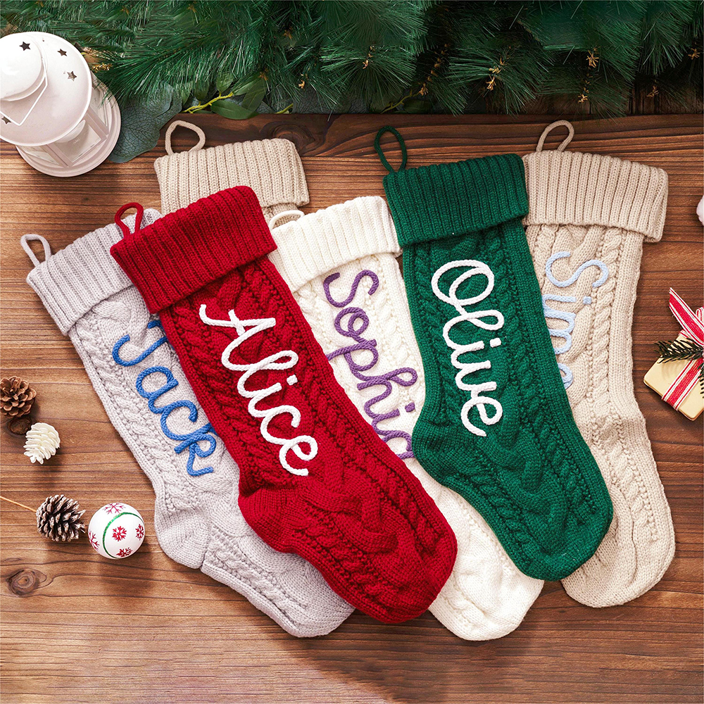 Personalized Christmas Stocking with Name | MCGift185