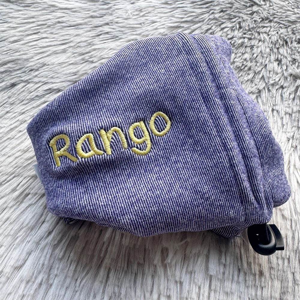 Personalized Embroidered Pet Anti-Fcrightened Soothing Headband | BKPet241