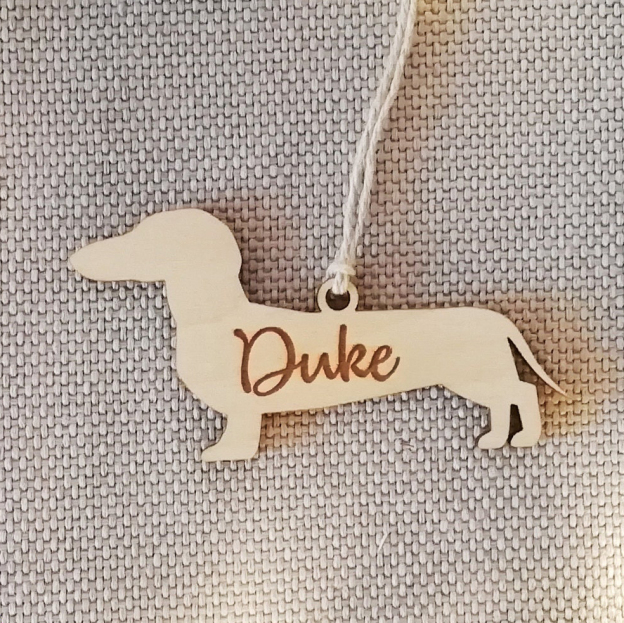 Personalized Pet Wood Ornament | BKPet247