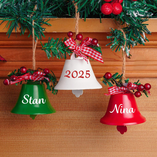 Personalized Jingle Bell Christmas Tree Ornament | MCGift193