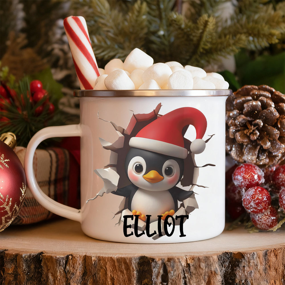 Personalised 12oz/17oz Christmas Creactive Mugs | MCGift211