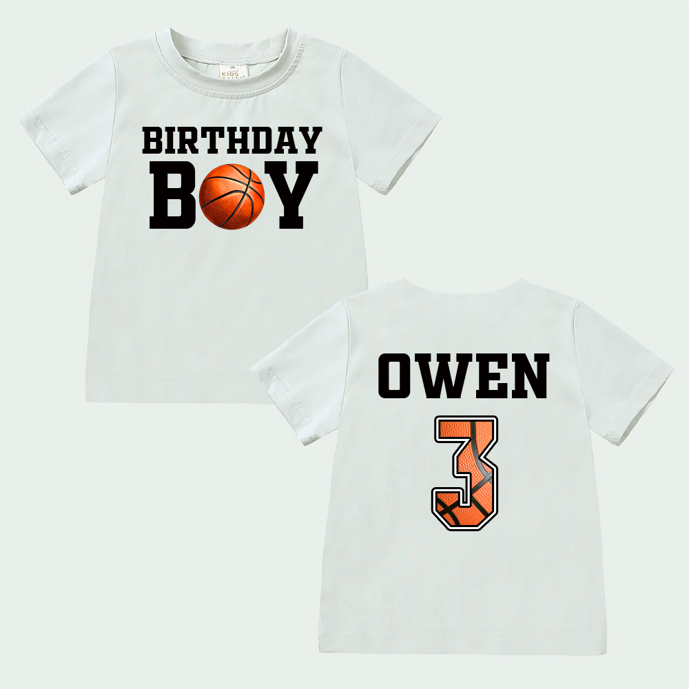 Personalized Sports Ball Games Birthday T-Shirt | inBirth19