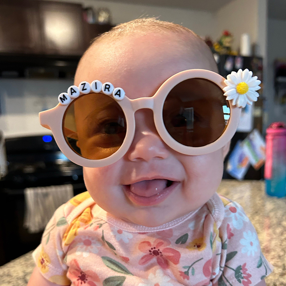 Personalized Lovely Daisy Sunglasses For Kids | CWBeach215