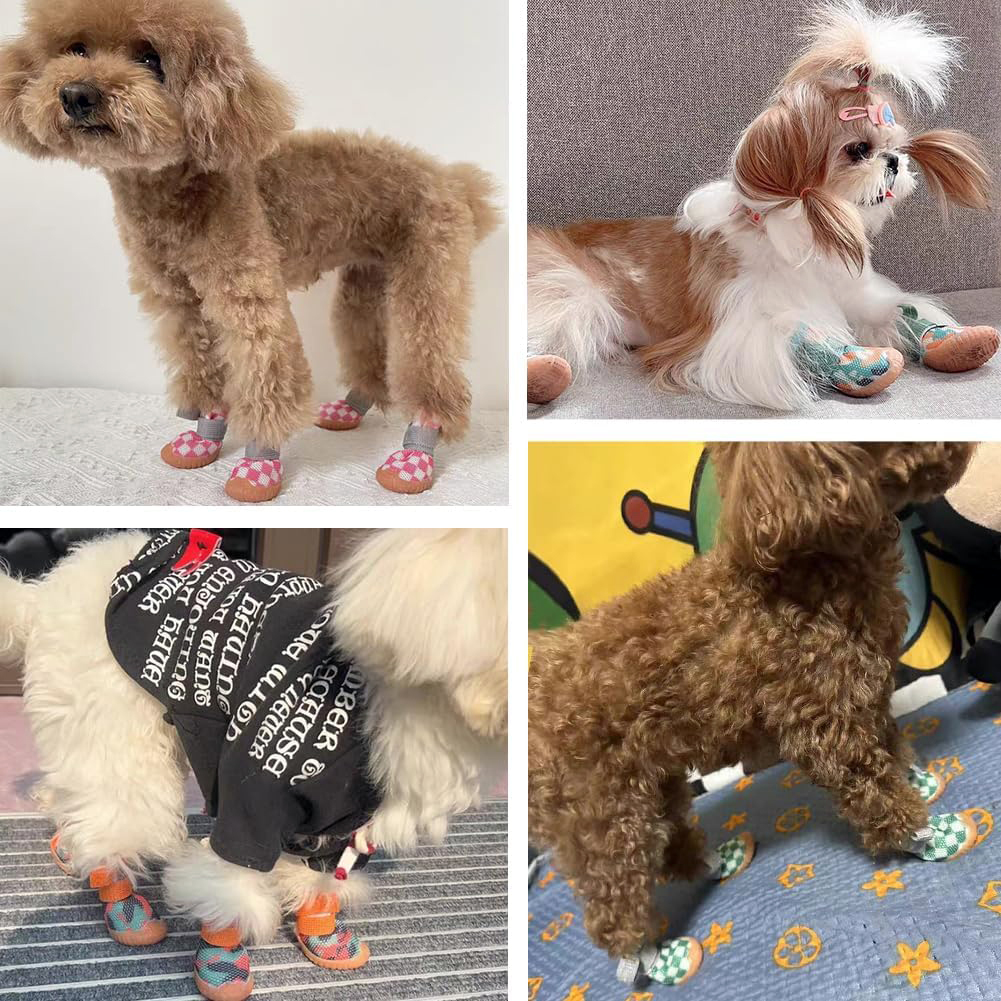 Pet Breathable Adjustable Soft Non-slip Shose | BKPet393