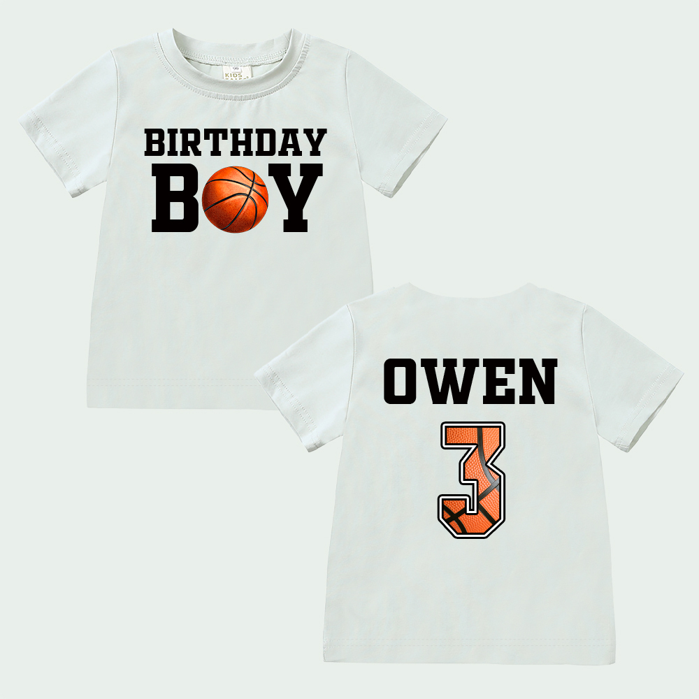 Personalized Sports Ball Games Birthday T-Shirt | inBirth19