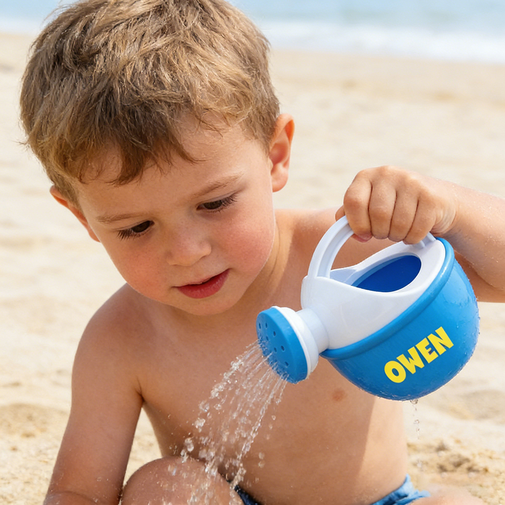 Personalized Kid Watering Can Beach or Bathtub Bucket Toy | CWBeach225