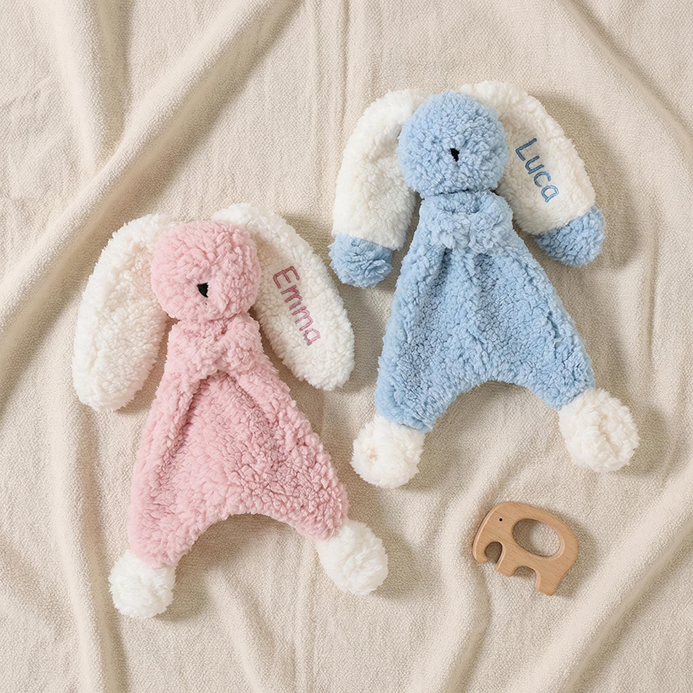 Personalized Kid's Lovely Soft Lambswool Baby Comfort Toy | CWToy190
