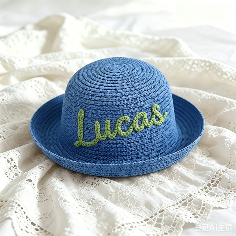 Personalized Embroidery Baby Toddler Summer Hat | CWBeach239