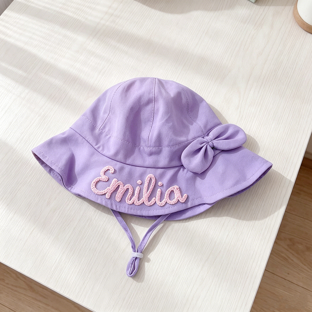 Personalized Lovely Baby Summer Bucket Hat | CWBeach24201