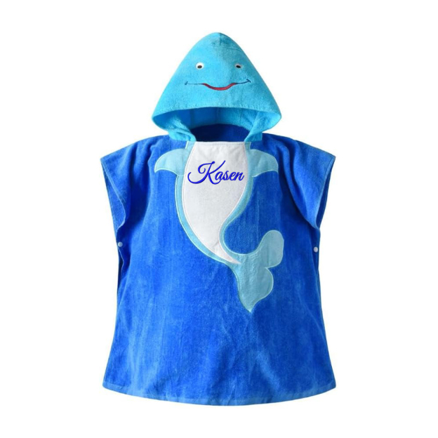 Personalized Embroidery Original Hooded Beach Towel | Cwbeach125