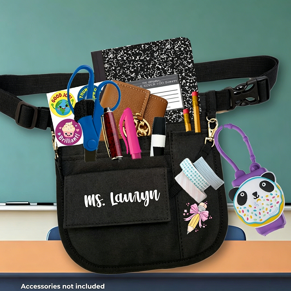 Personalized Teacher Storage Waist Bag | CWTeach13