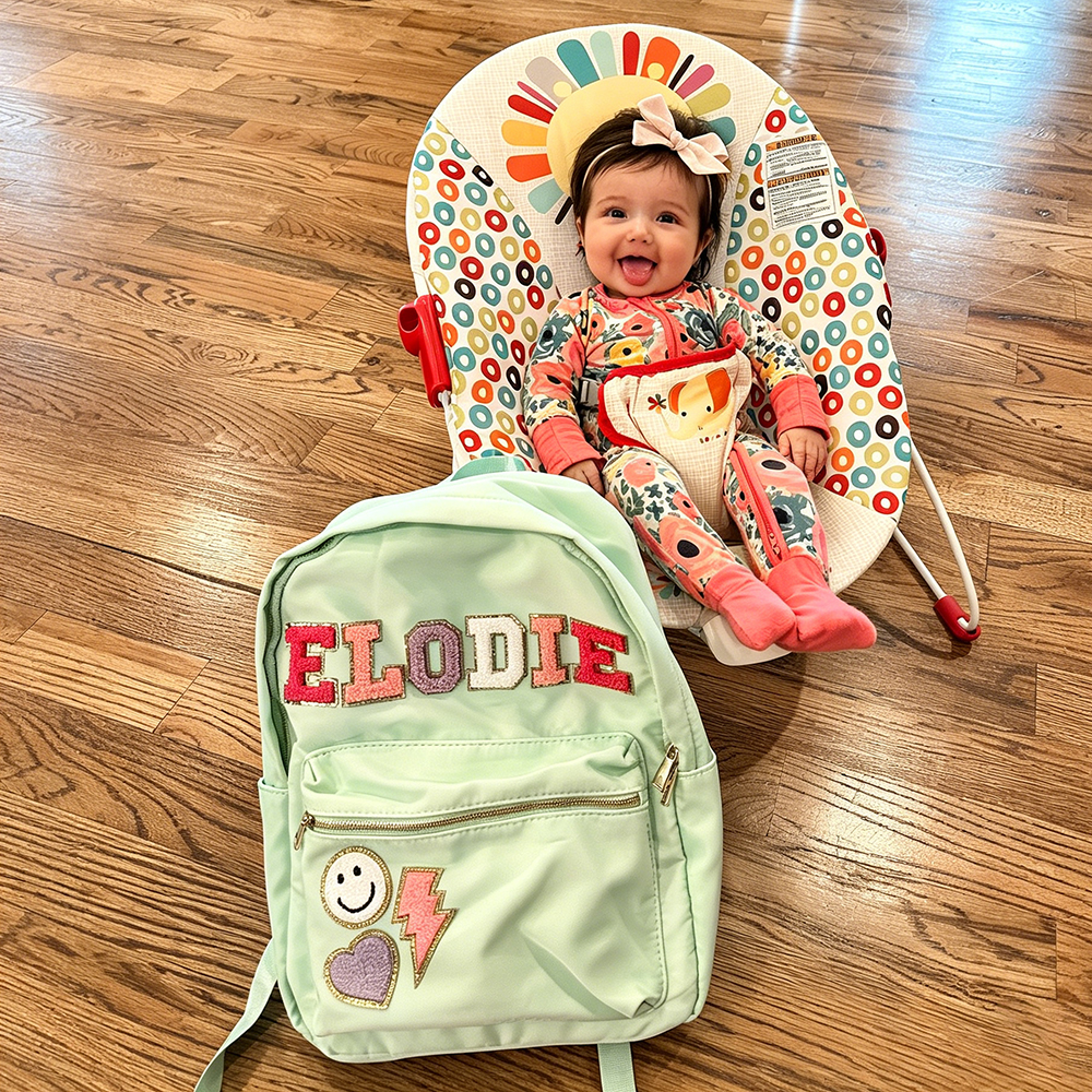 Personalized Hand Patch Kids Lovely Backpack｜CWPack0902